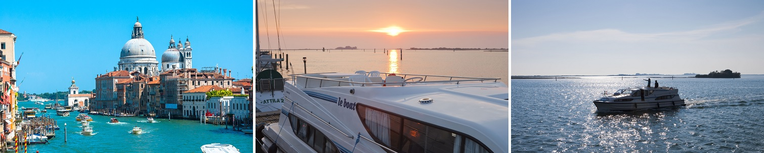 Kanalb&aring;te i Venezia