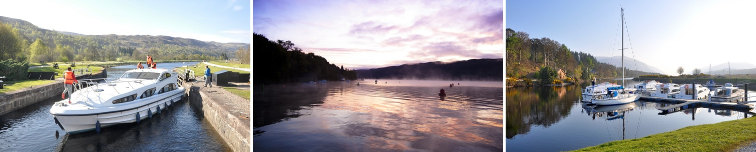 Kanalb&aring;te i Skottland